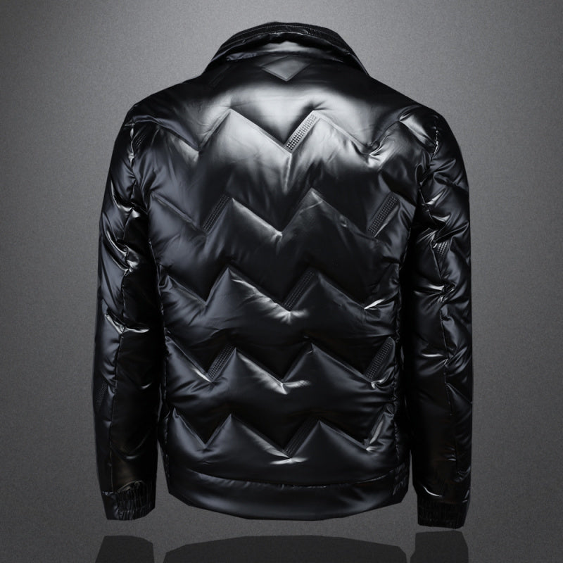 Motorcycle jacket down jacket