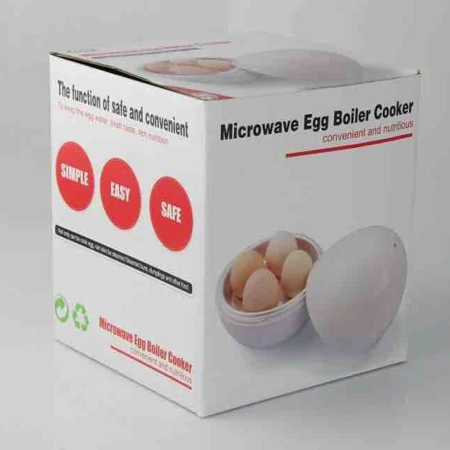 4-Egg Microwave Egg Cooker for Quick & Easy Boiling - Mallora Shop
