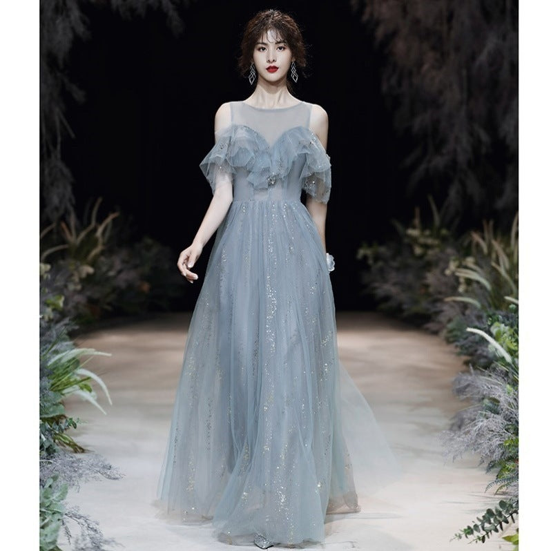 Lace Long Evening Banquet Dress