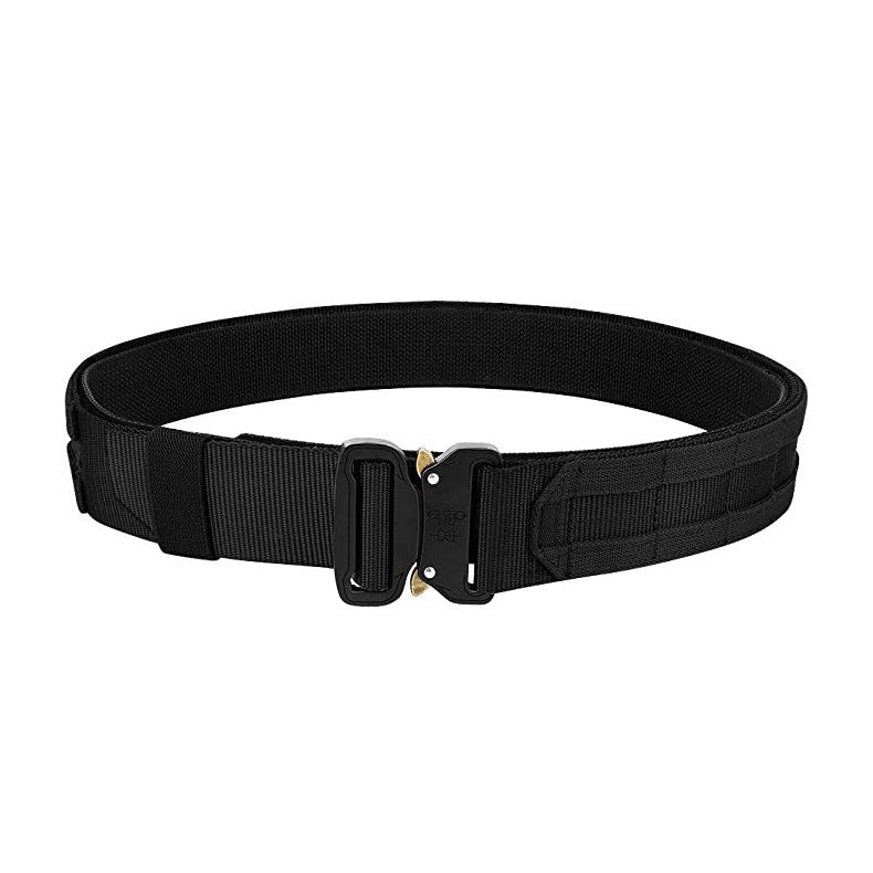 Outdoor Adjustable Nylon Belt With Tactical Velcro