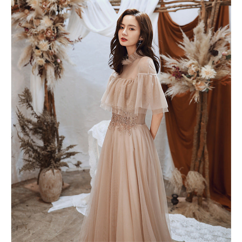 High-End Elegant Tail Dress Can Be Worn Daily For WEomen