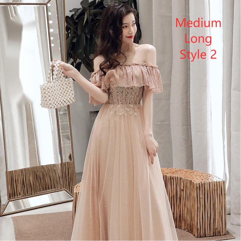 Bridesmaid Dress Temperament Sisterhood Wedding Dresses