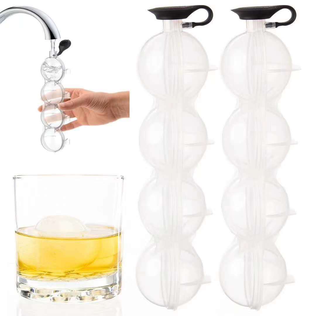 Whiskey Ice Cube Maker Mold Creative Silicone Round Kitchen Tool