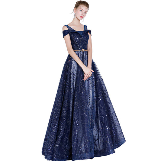 Noble And Elegant Long Evening Dress