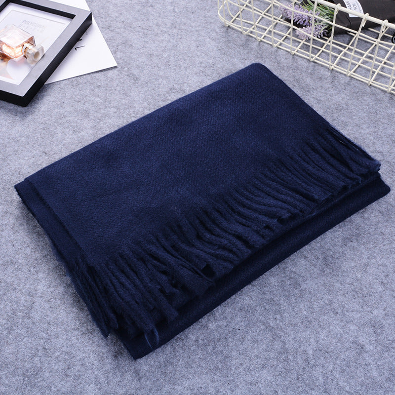 Dual-use cashmere SKY scarf