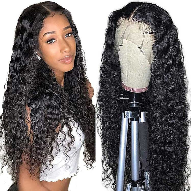 Human Hair Curly Lace Wig