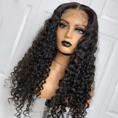 Human Hair Curly Lace Wig