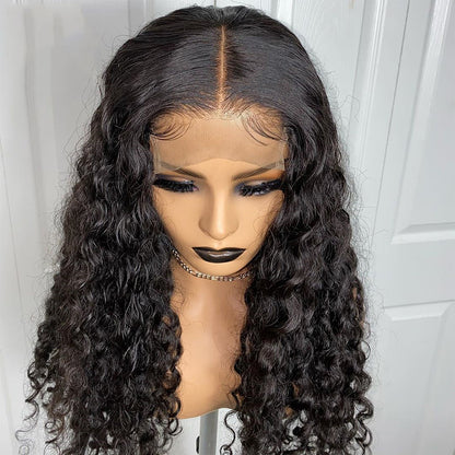 Human Hair Curly Lace Wig