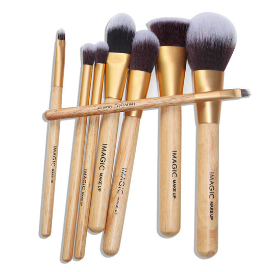 8 Pieces Makeup Brush Set for Flawless Beauty Application - Essential Tools for Every Makeup Lover