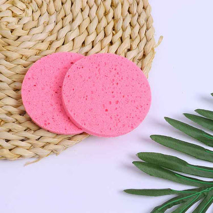 5 PCS Thickened Round Soft Clean Face Wash Sponge
