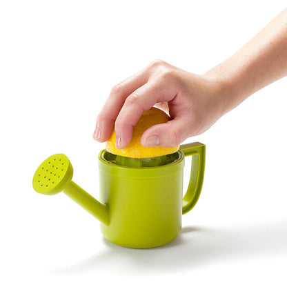 Lemoniere Green Watering Can Juicer: Original Manual Citrus Extractor - Mallora Shop