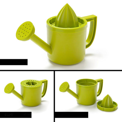 Lemoniere Green Watering Can Juicer: Original Manual Citrus Extractor - Mallora Shop