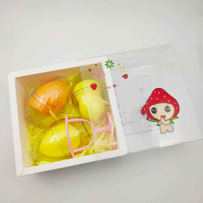 Wet And Dry Beauty Egg Set Mushroom Head Cushion Puff Boxed
