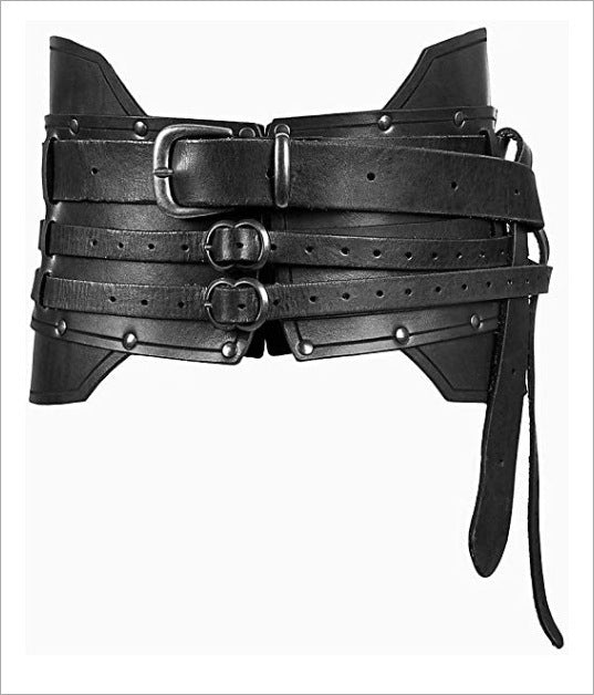 European Medieval Warrior Leather Waist Protector