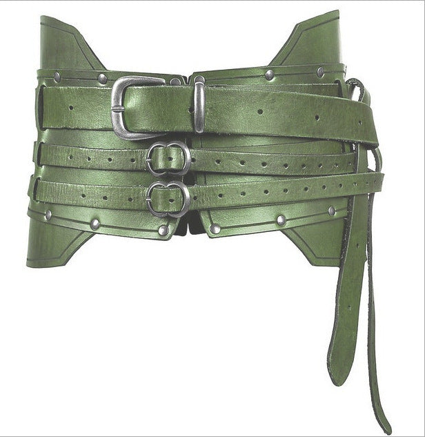 European Medieval Warrior Leather Waist Protector