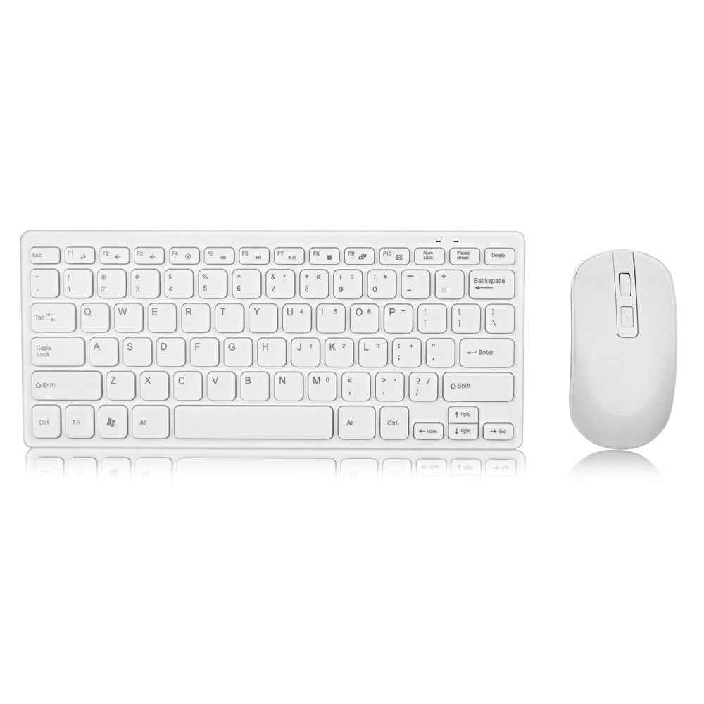 Wireless Keyboard And Mouse Set - Chocolate