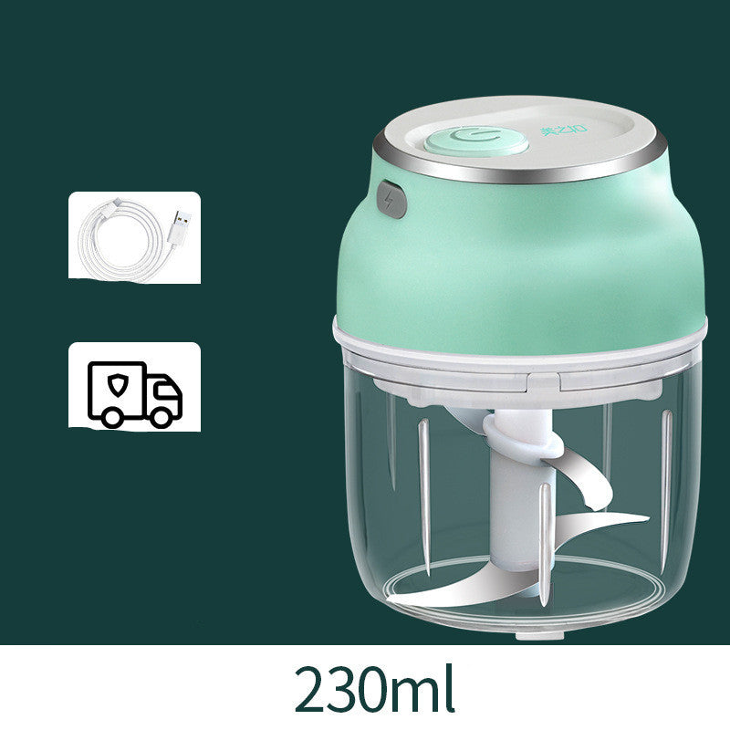 Portable Electric Garlic Chopper - Mini Food Grinder for Quick and Easy Meal Prep - Mallora Shop
