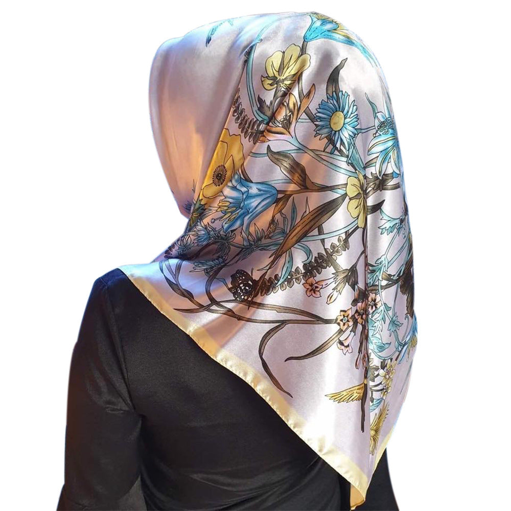 Fashion Simulation Silk Scarf Activity Gift Scarf