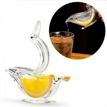 Manual Lemon Juicer - Elegant Bird Shape Squeezer
