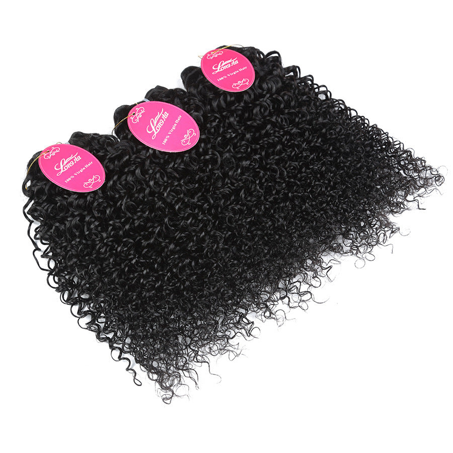 Kinky Curly Brazilian Hair Bundles - Premium Quality Real Hair