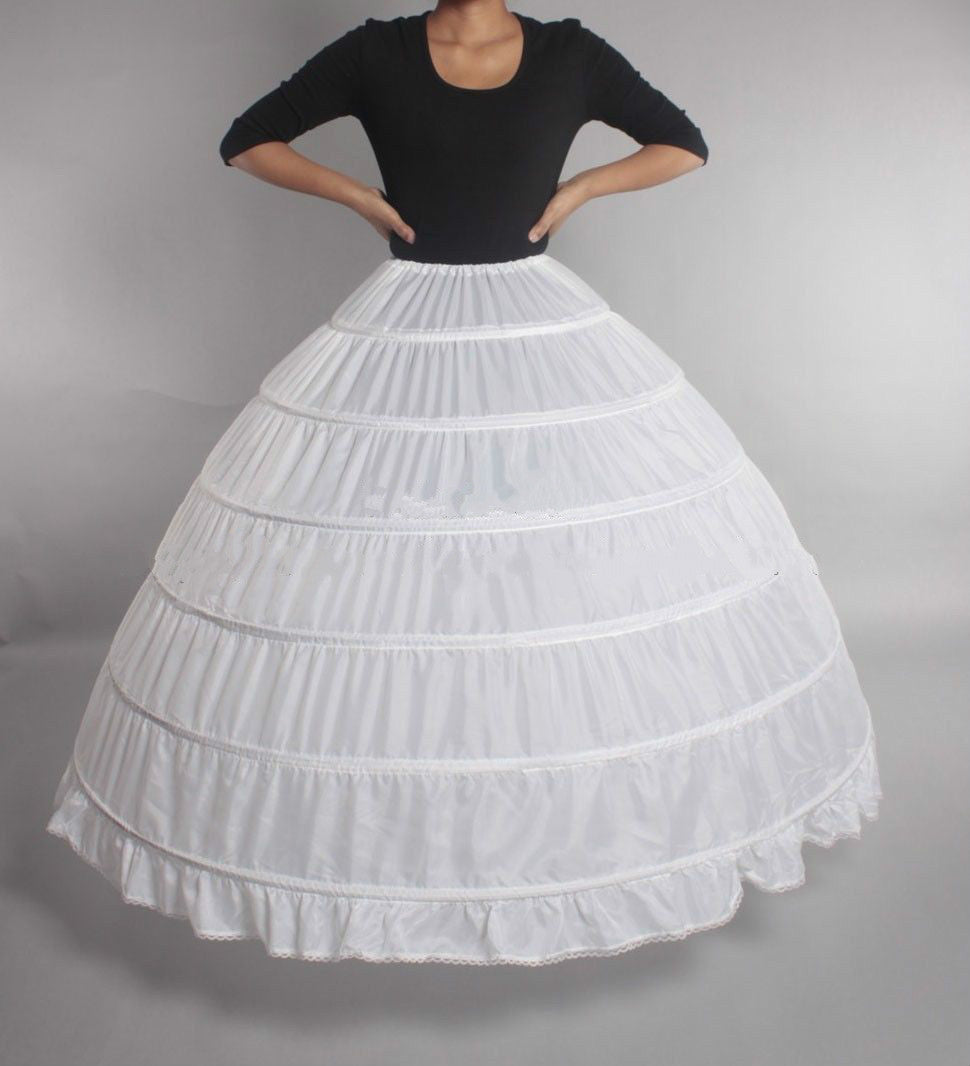 Mengsutang Regular Size New Arrival Wedding Petticoat Crinoline Slip Prom Underskirt Fancy Bridal Dress Hoop Slips