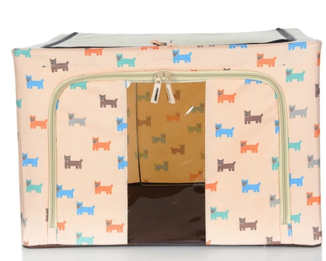 Steel Frame Storage Box with Cover