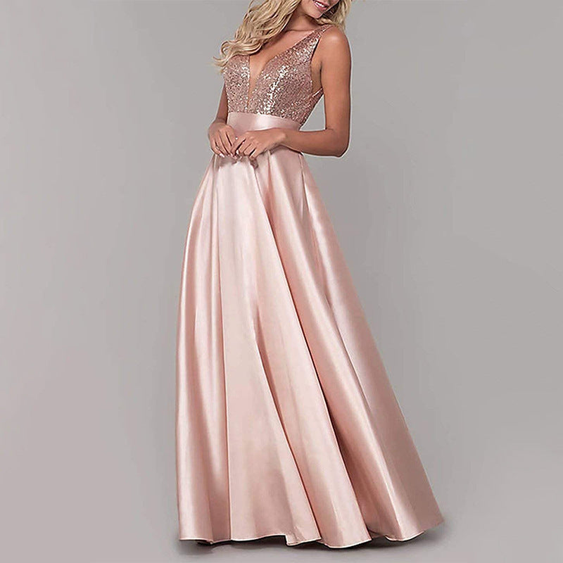 Sequined Skin Formal Evening Dress