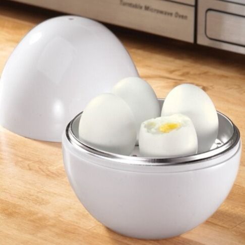 4-Egg Microwave Egg Cooker for Quick & Easy Boiling - Mallora Shop