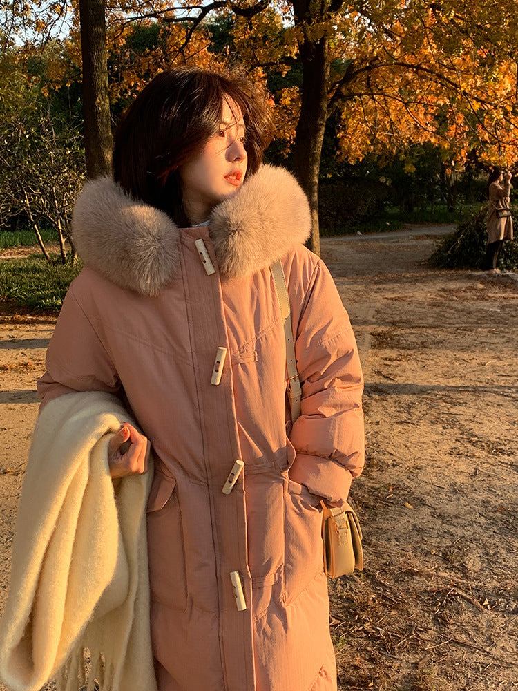 Women Mid-length Thickened Winter Coat