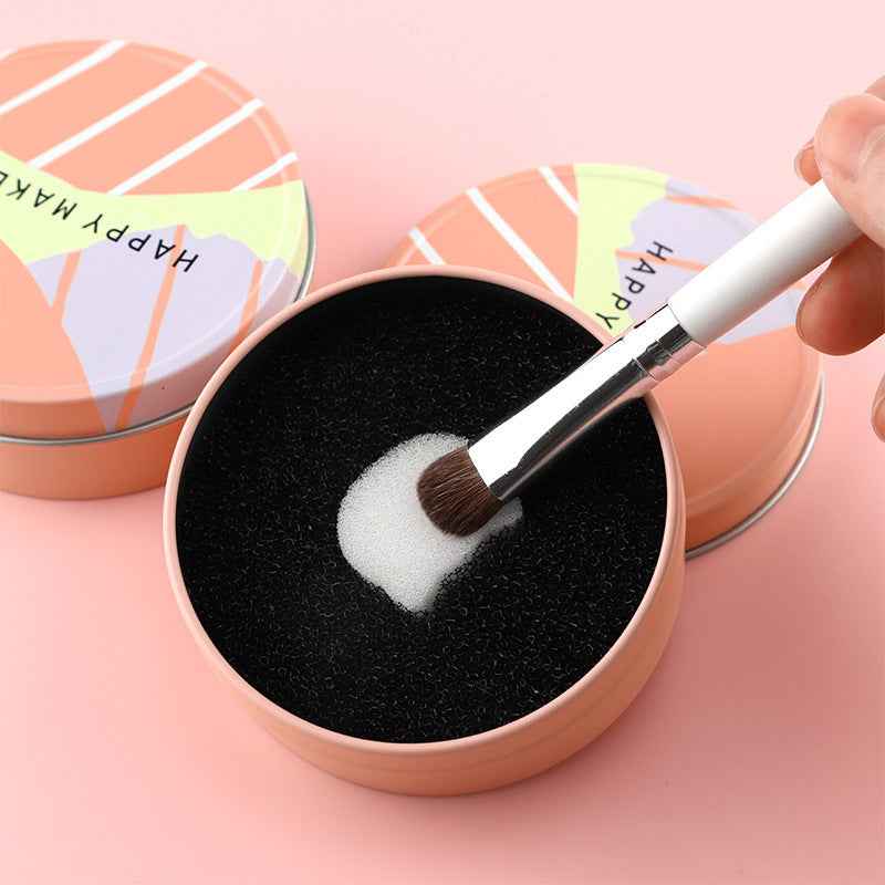 Eye shadow brush eye makeup brush cleaning box