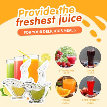 Manual Lemon Juicer - Elegant Bird Shape Squeezer