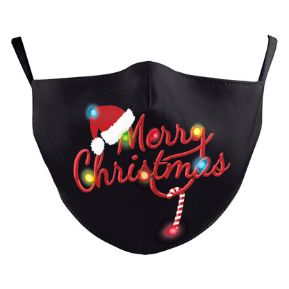 Christmas Light Shadow Digital Printing Mask