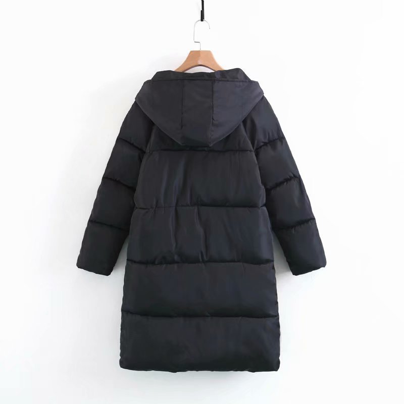 Thickened And Widened Hooded Coat Bread Ladies Jacket