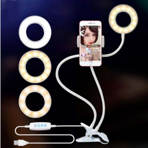 LED Selfie Ring Light for Perfect Makeup Videos and Live Streaming