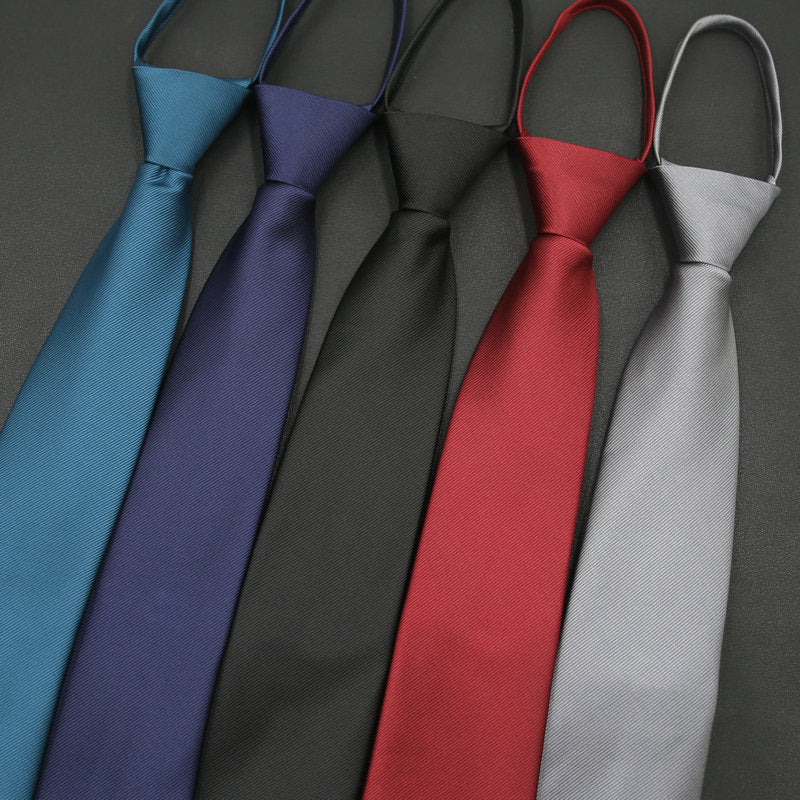 Men's Formal Wear Business Zipper Tie-free