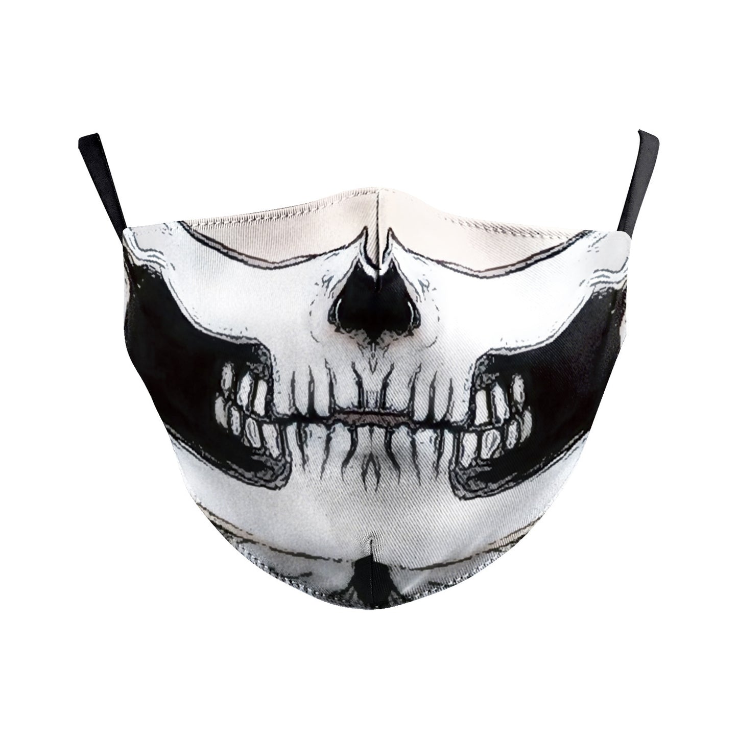 Digital Printing Wansheng Ghost Face Skull Double-layer Dust Mask