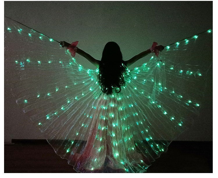 Children's LED light wings