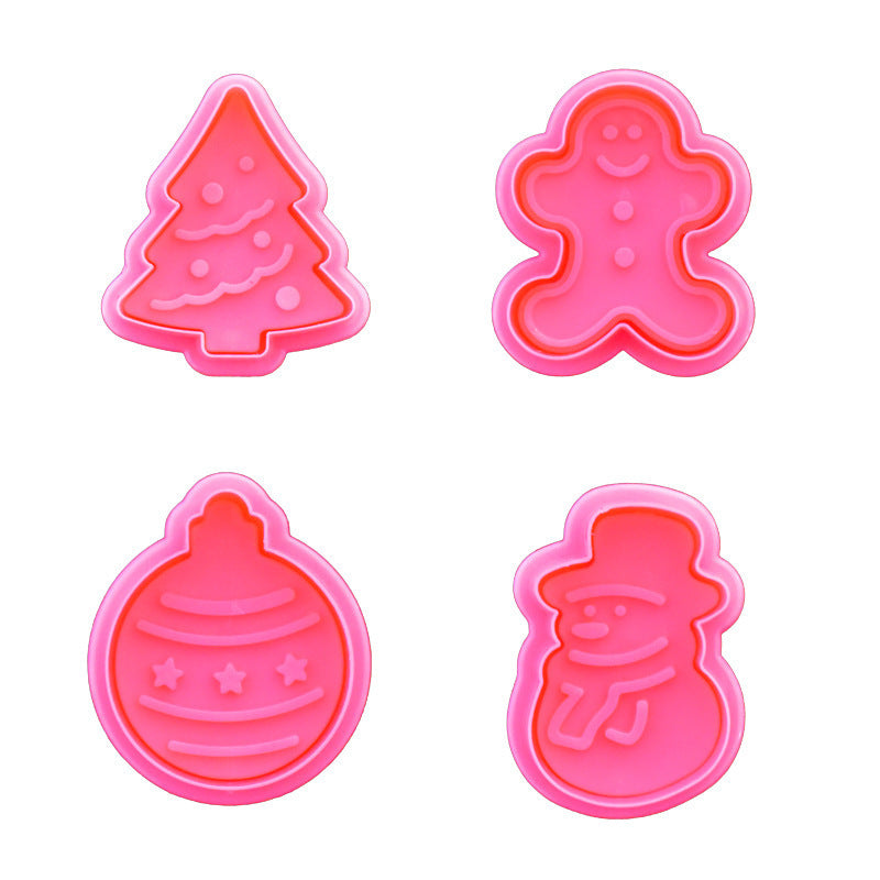 Christmas Three-dimensional Biscuit Fondant Mould