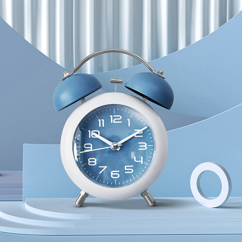 Large Size Alarm Clock Mechanical Metal Loudly Bell