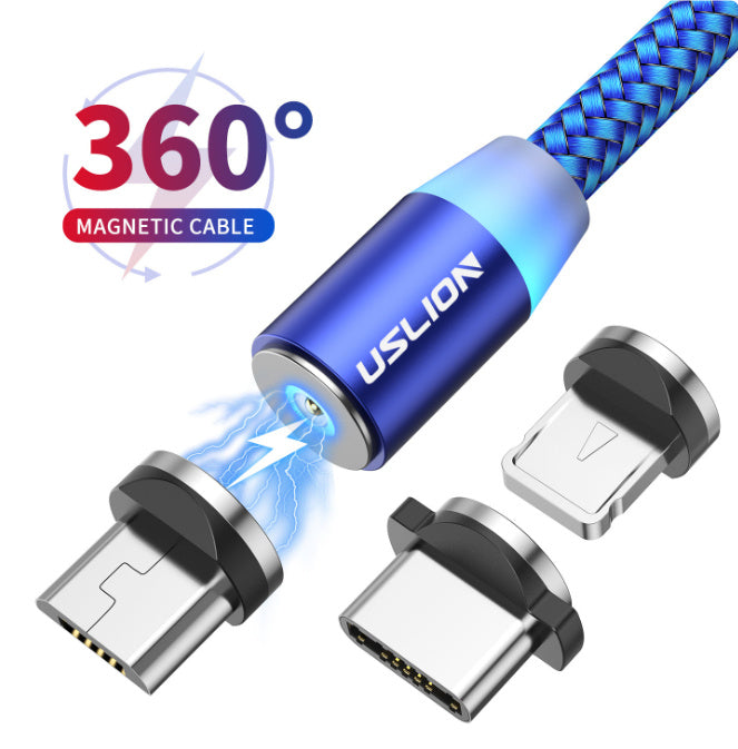 Magnetic USB Cable Charging Type C Charger Reliable Fast Charging  & Efficient