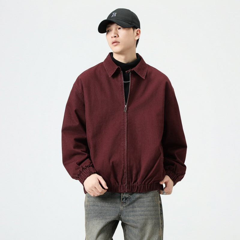 Men's Autumn Loose-fitting Workwear Jacket