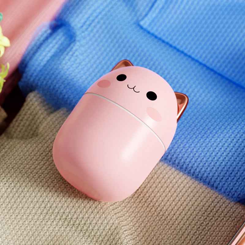 Cute Portable Cat Humidifier - Ultra-Silent USB Powered Air Moisturizer - Mallora Shop