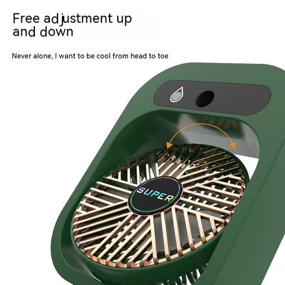 Portable USB Rechargeable Misting Fan