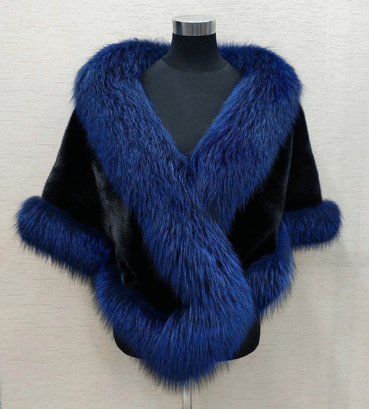 Faux Mink Dress Cloak Autumn And Winter Short Jacket