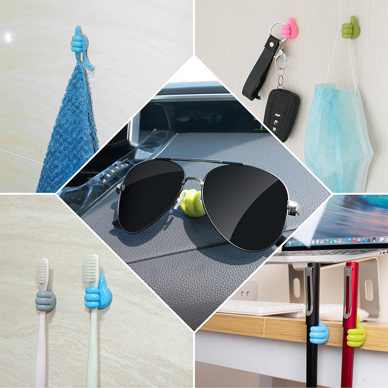 Multifunctional Clip Holder - Versatile Thumb Hooks for Home and Office - Mallora Shop