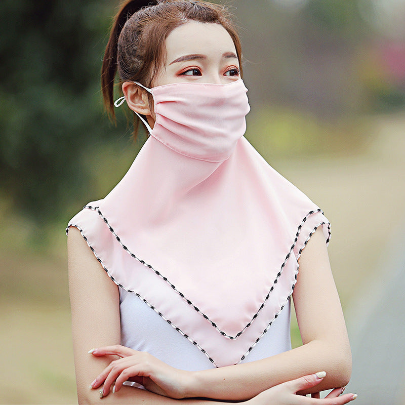 Sunscreen mask scarves