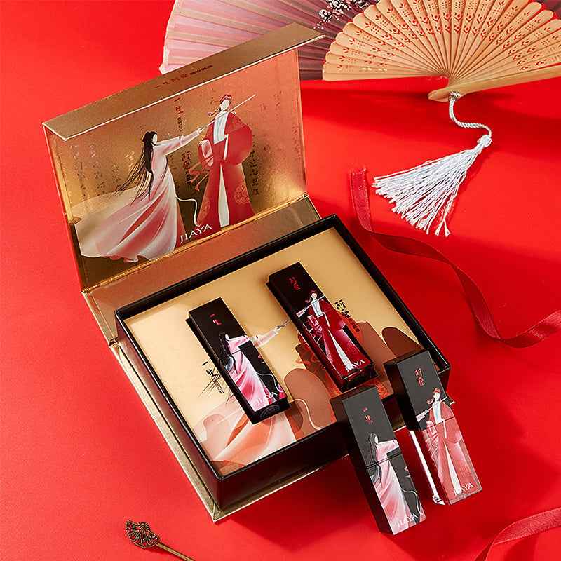 Forbidden City Set Ancient chinese Style Lipstick 2 PCS Set