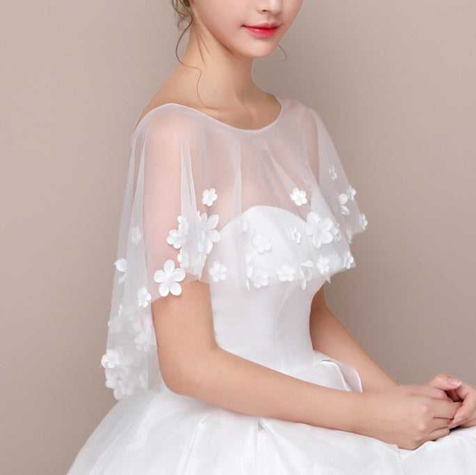 Petal wedding dress