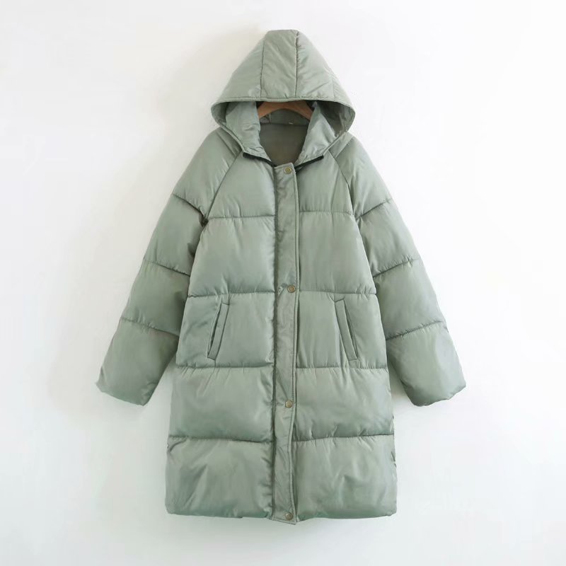 Thickened And Widened Hooded Coat Bread Ladies Jacket