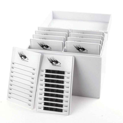 White Acrylic Eyelash Storage Box